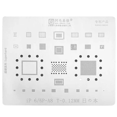 Replacement for AP02 6G 6P A8 BGA REWORK STENCIL YAXUN - Quality Phone Parts in Sri Lanka