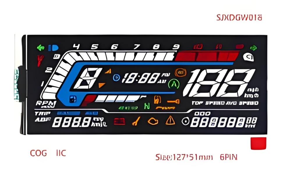 Primary image of TVS RAIDER DISPLAY- SJXDGW018 - Quality Phone Parts in Sri Lanka