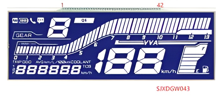 Primary image of MOTORCYCLE 42PIN DISPLAY-SJXDGW043 - Quality Phone Parts in Sri Lanka