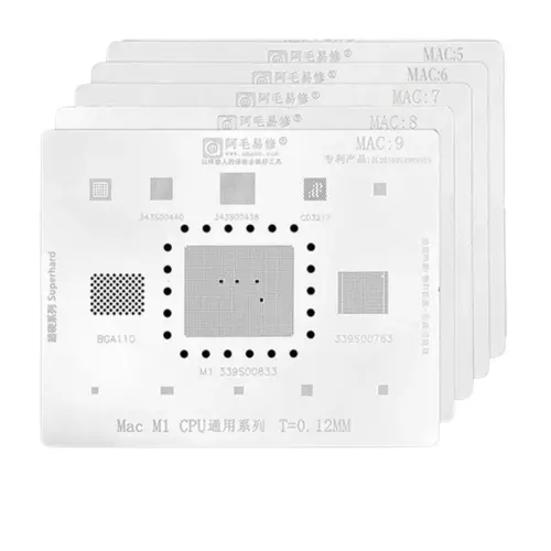 Replacement for AMAO BGA REBALLING STENCIL MAC MACBOOK 5-9 - Quality Phone Parts in Sri Lanka