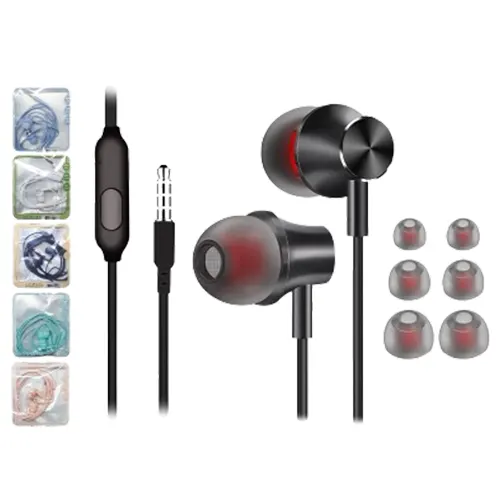 Primary image of S-08 HANDSFREE SCS STEREO WITH MIC - Quality Phone Parts in Sri Lanka