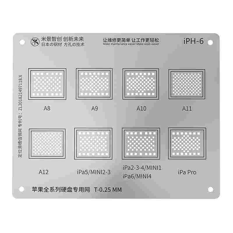 Replacement for MJ UNIVERSAL HARD DISK BGA REWORK STENCIL - Quality Phone Parts in Sri Lanka