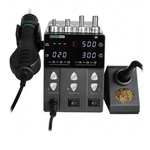 Replacement for SUGON-202 760W 2 IN 1 SOLDERING STATION - Quality Phone Parts in Sri Lanka