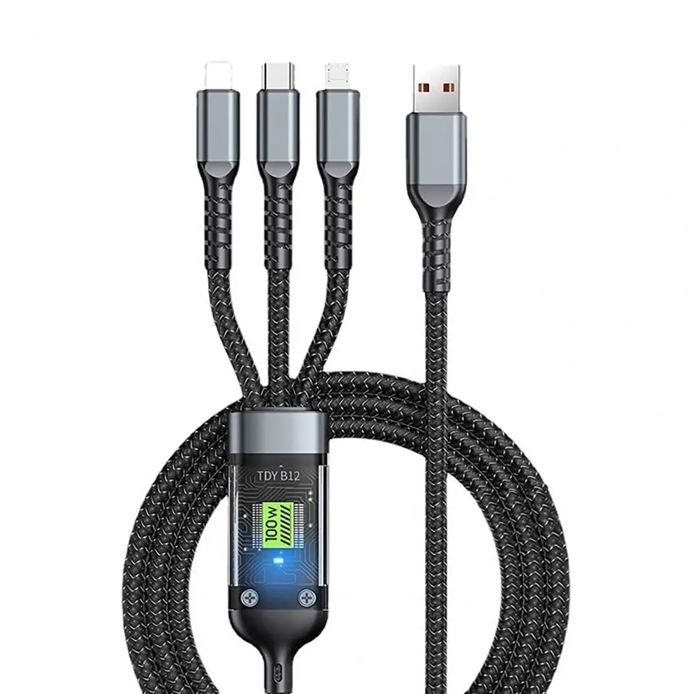 Replacement for 3IN1 100W USB CABLES KM - Quality Phone Parts in Sri Lanka