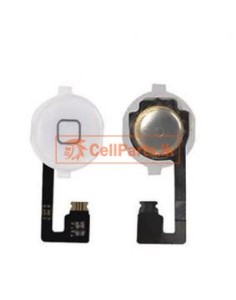Replacement for IPHONE 4S 4GS HOMEKEY WHITE FLEX APPLE - Quality Phone Parts in Sri Lanka