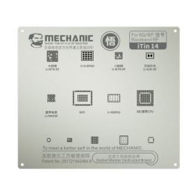 Replacement for ITIN 14 6G/6P BASEBAND RF STEEL STENCIL MECHANIC - Quality Phone Parts in Sri Lanka