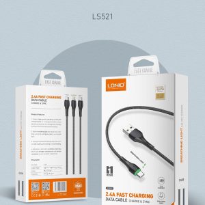 Replacement for LS521 CA-101 1M Micro Breathing Light 2.4A LDNIO - Quality Phone Parts in Sri Lanka