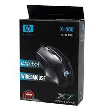 X-550 1600 DPI COMPUTOR WIRED MOUSE HP