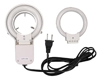 8W FLUORESCENT RING LAMP FOR MICROSCOPE